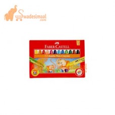 Faber Castell Wax Crayon Jumbo12 Colors